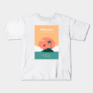 Welcome to pterodactyl home Kids T-Shirt